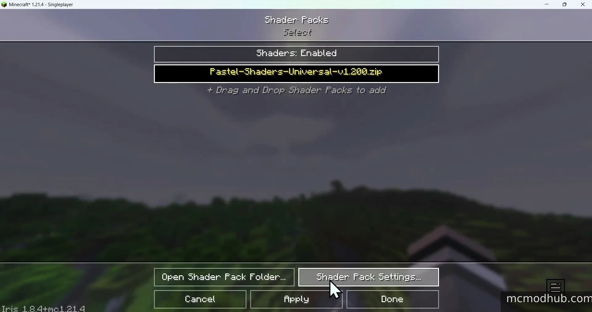 Pastel Shaders: Softening the Edges of Minecraft