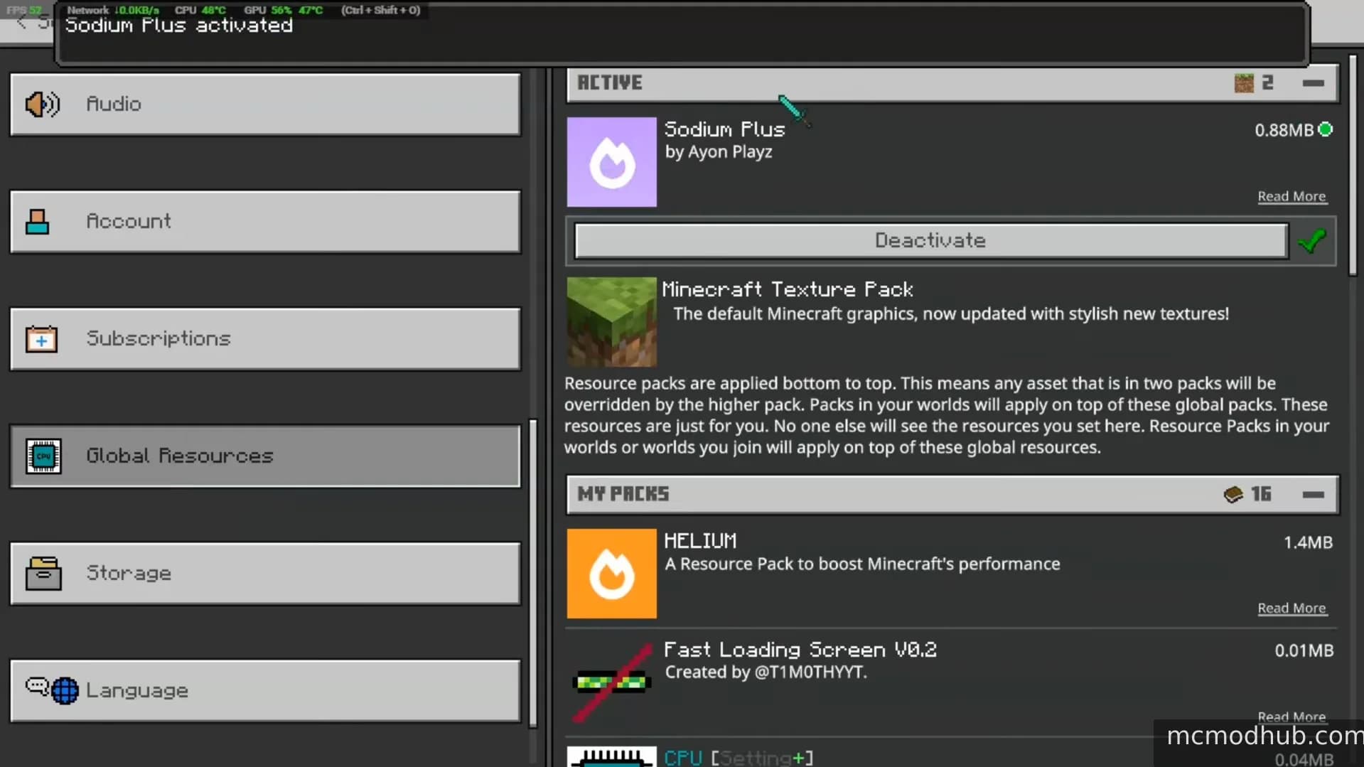 Sodium Plus: Taking Minecraft Optimization to the Next Level