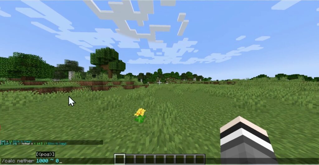 calculator in minecraft