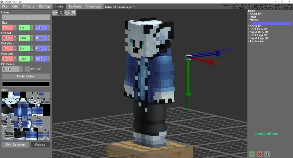 Customizable Player Models 3