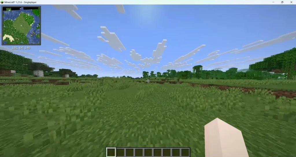 Xaero's Minimap for minecraft